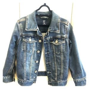Kids gap jean soft jacket size 4t